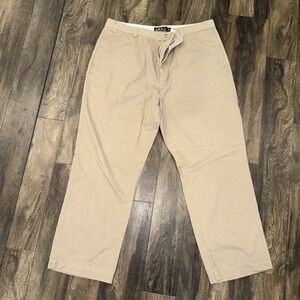 BOCA Classics Men's Straight Khaki Pants Beige Casual Pant Size 40x30 Workwear